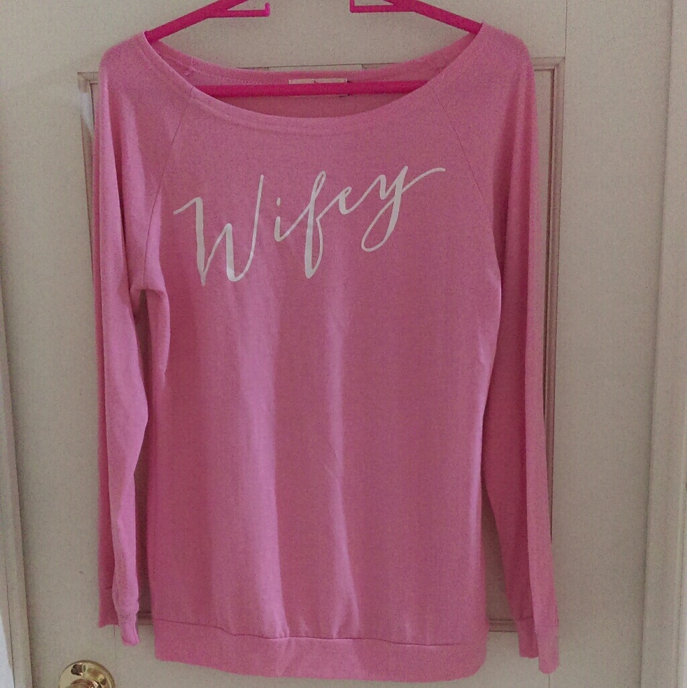SOLD Wifey long sleeve